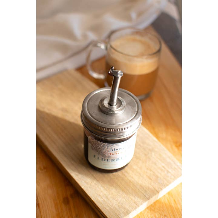 Zefiro – Großhandel Öl-/Essigspender – Einmachglas — selbstschließender Ausgießer6