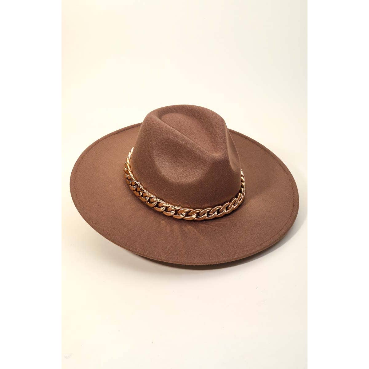 Anarchy Street - Wholesale Fedora - Women's - Chain Link Strap Western Fashion Hat11