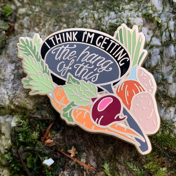 The Gardener Pin for wholesale by Pure Dead Brilliant Store