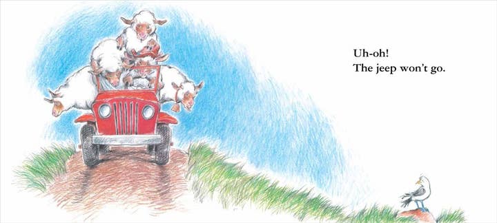 HarperCollins - Wholesale Baby & Toddler Book (0-2) - Sheep in a Jeep Board Book : Nancy E. Shaw2