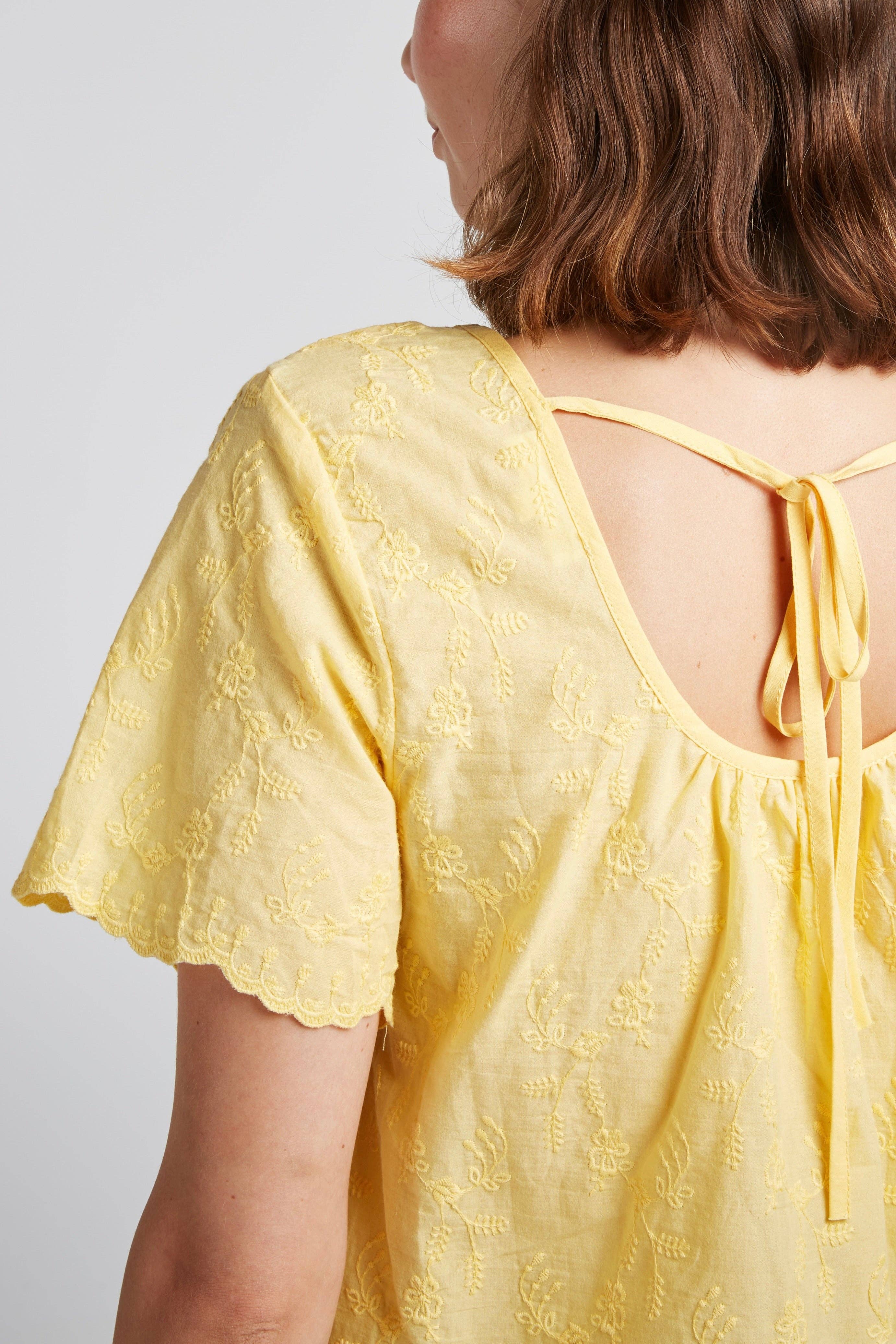 Andy & Lucy - Wholesale Blouse - Women's - FLAMINE - Floral cotton blouse1