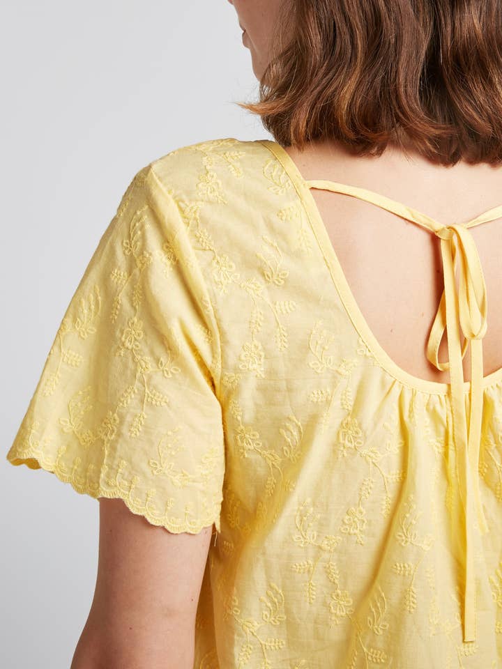 Andy & Lucy - Wholesale Blouse - Women's - FLAMINE - Floral cotton blouse1