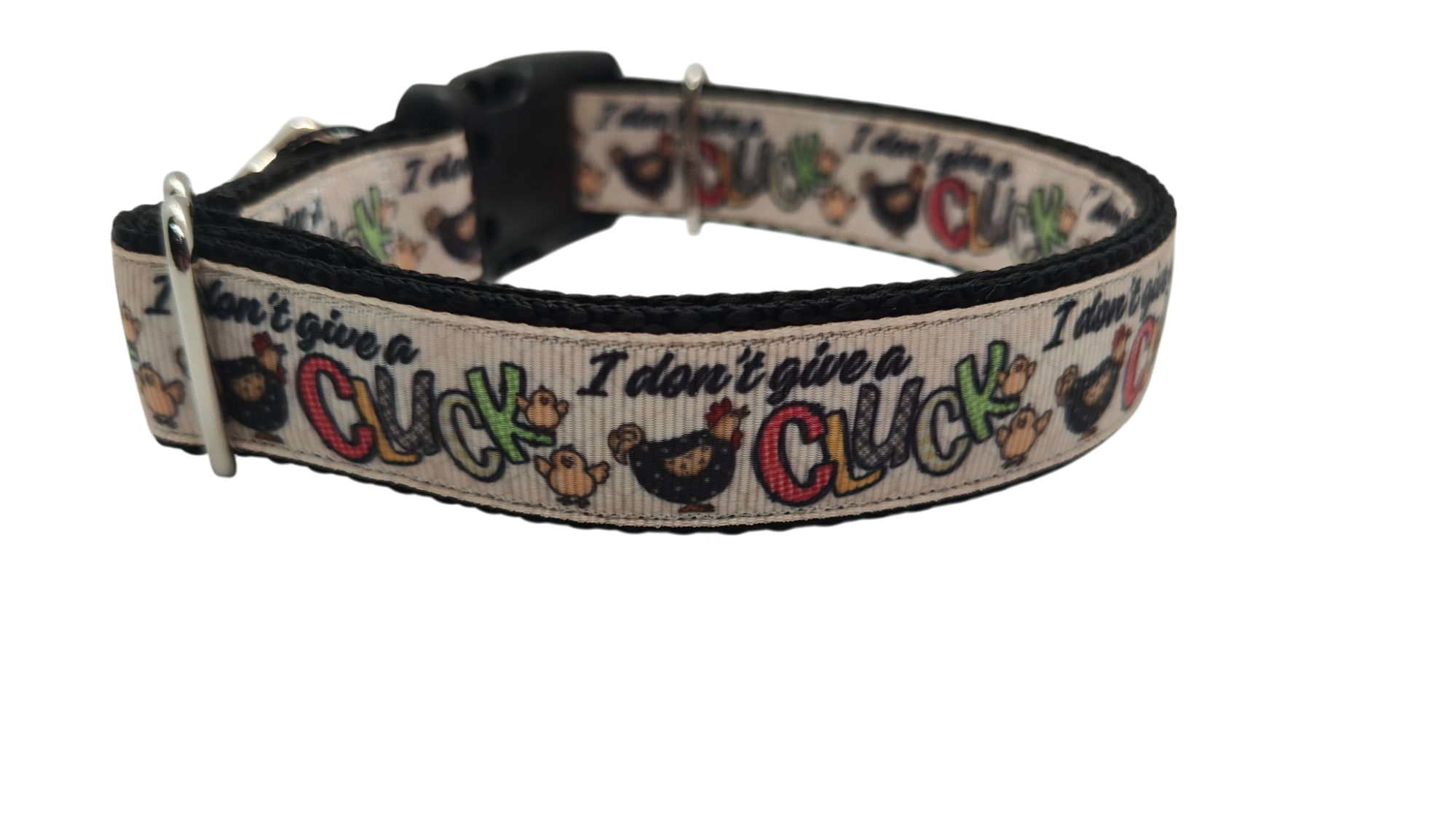 Doot's Pet - Collars For A Cause - Wholesale Pet Collar - Dog - Don't Give A Cluck Nylon Dog Collar0