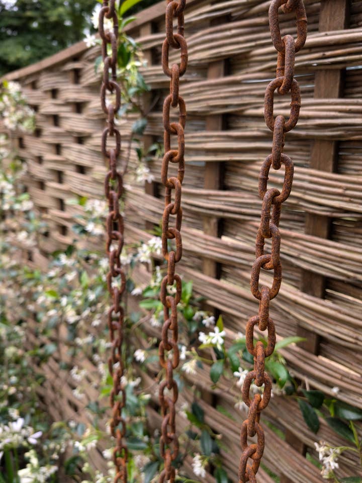 Rusty Rain Chains for wholesale by Savage Works