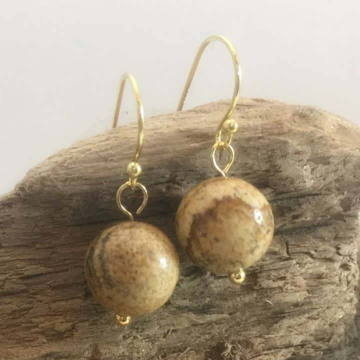 Blessings Earrings - Picture Jasper for wholesale by hints for prayerful... pause