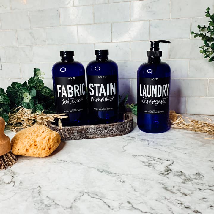 Gia Roma – wholesale Soap dispenser – Refillable Soap Dispensers for Home, 16oz Glass Blue Bottles15