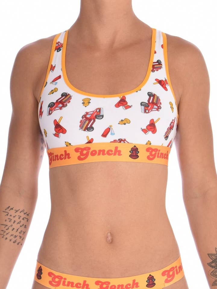 GG Fire Fighters Sports-bh for engroshandel hos Ginch Gonch