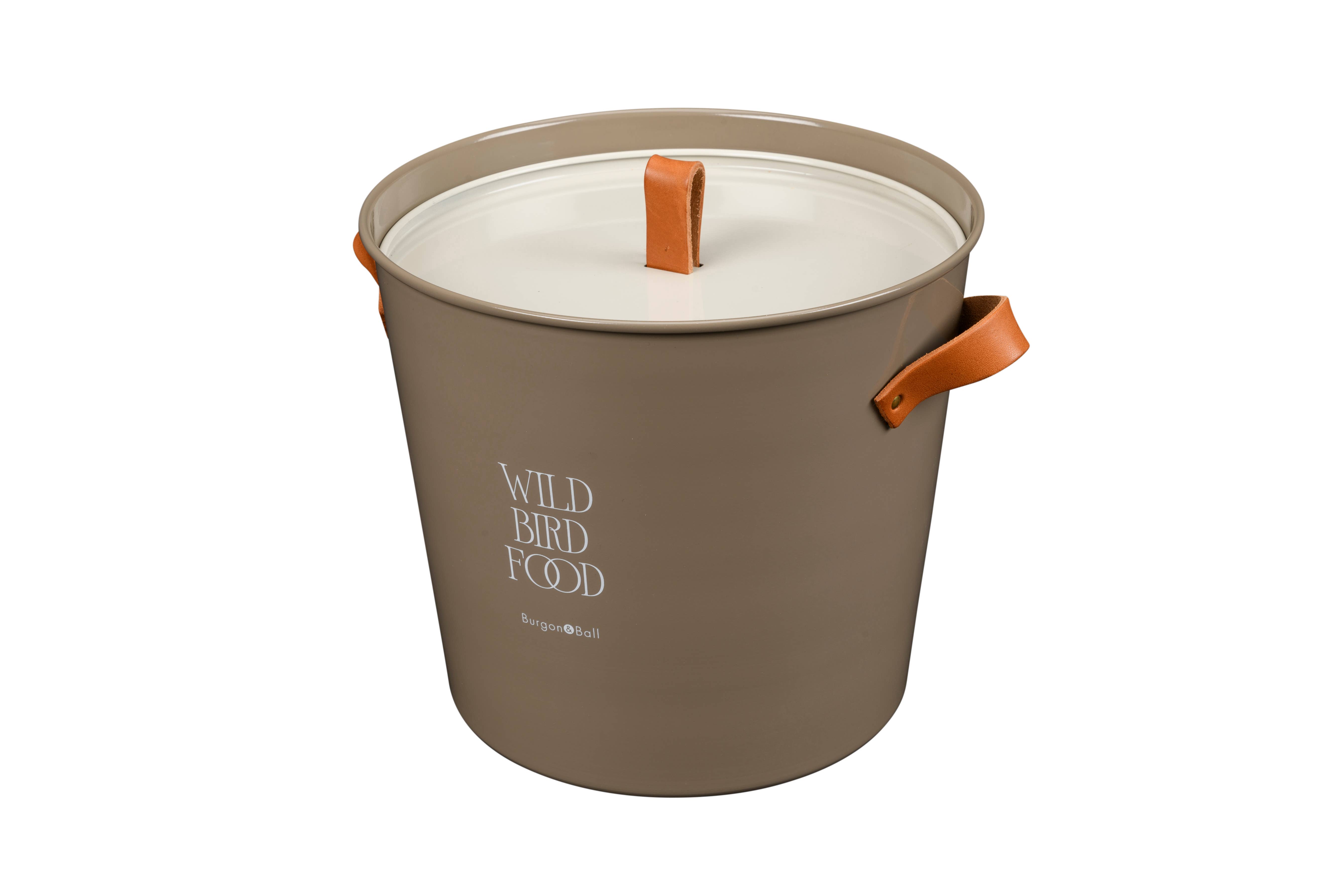 Burgon and Ball – wholesale Bird feeder – NEW Wild Bird Feed Tin - Truffle11
