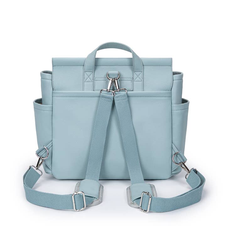 Nenina & Co - Wholesale Diaper Bag - Baby - MIREM By Nenina & Co Dusty Blue Maternal Bag + Gift Changer6