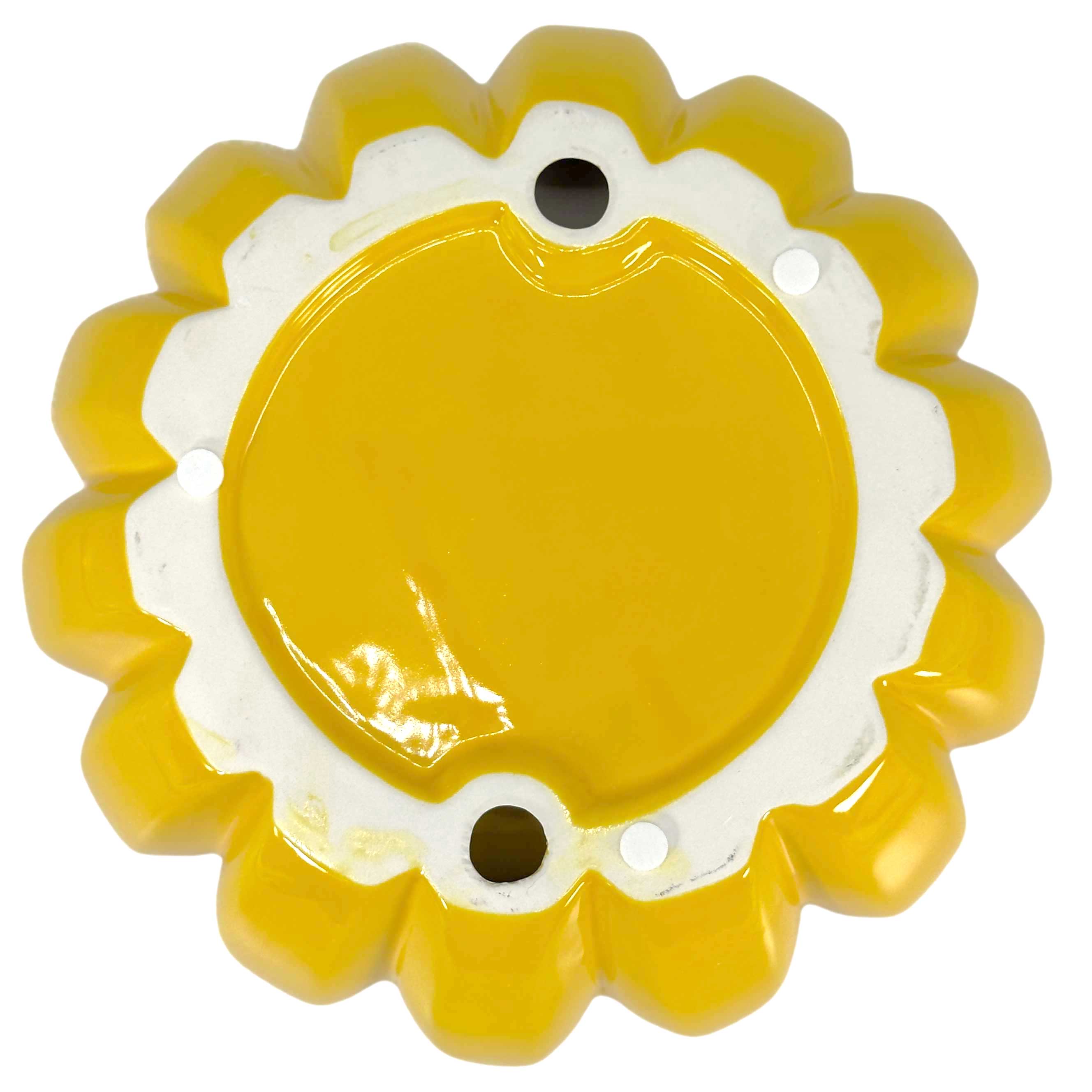 Galt International Company - Wholesale Decorative Plate/Dish/Bowl - Yellow Ceramic Banana Tabletop Bowl 10"7