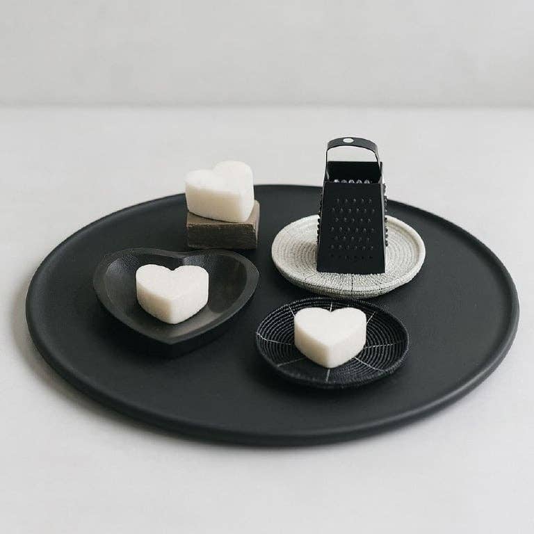 ByBazz - Venta al por mayor Ambientador - Bloques de aroma de seda en forma de corazón1