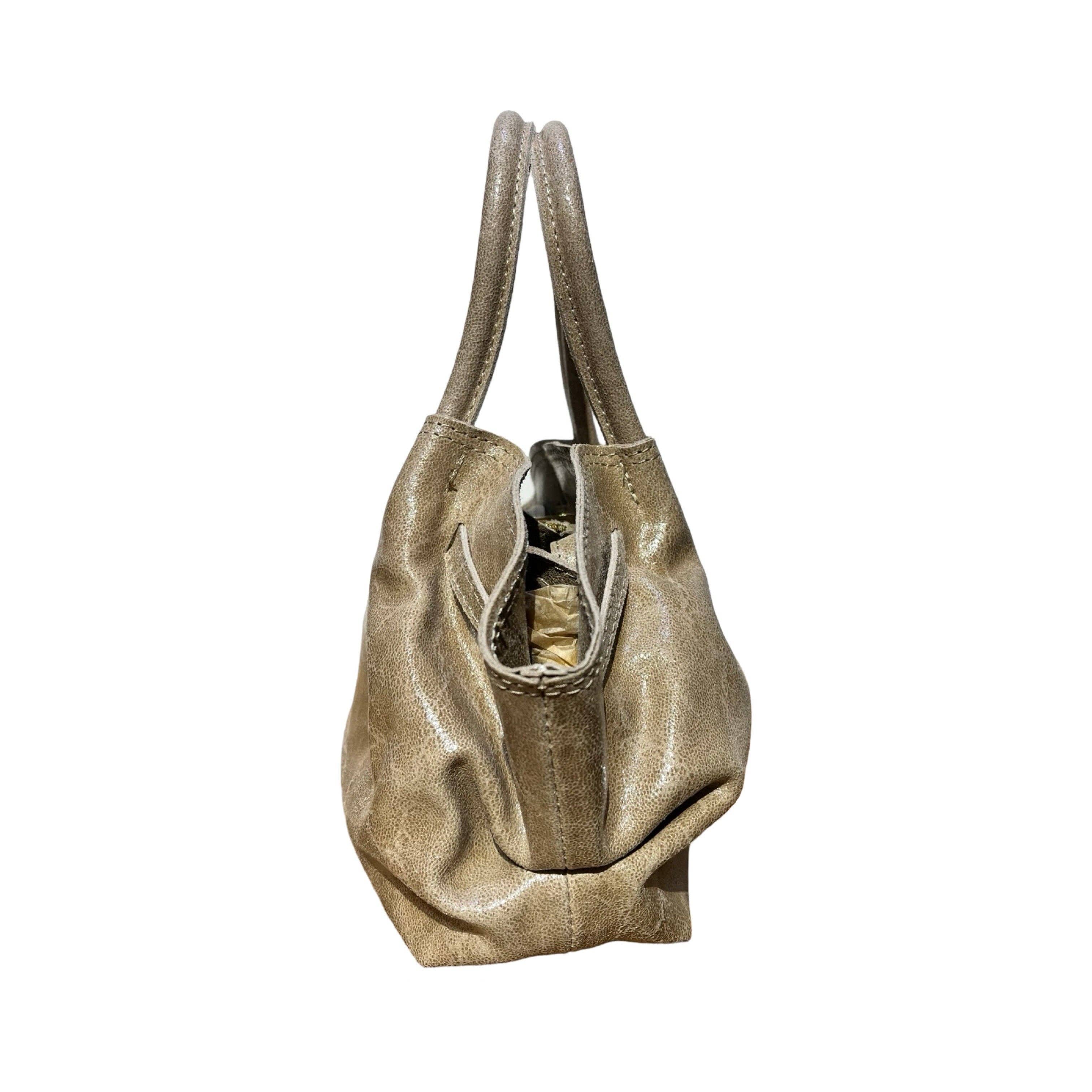 Louisa lee – Mala com alça superior – Mulher por atacado – MALA DE MÃO EM COURO ESCOVADO PEQUENA JANNET2