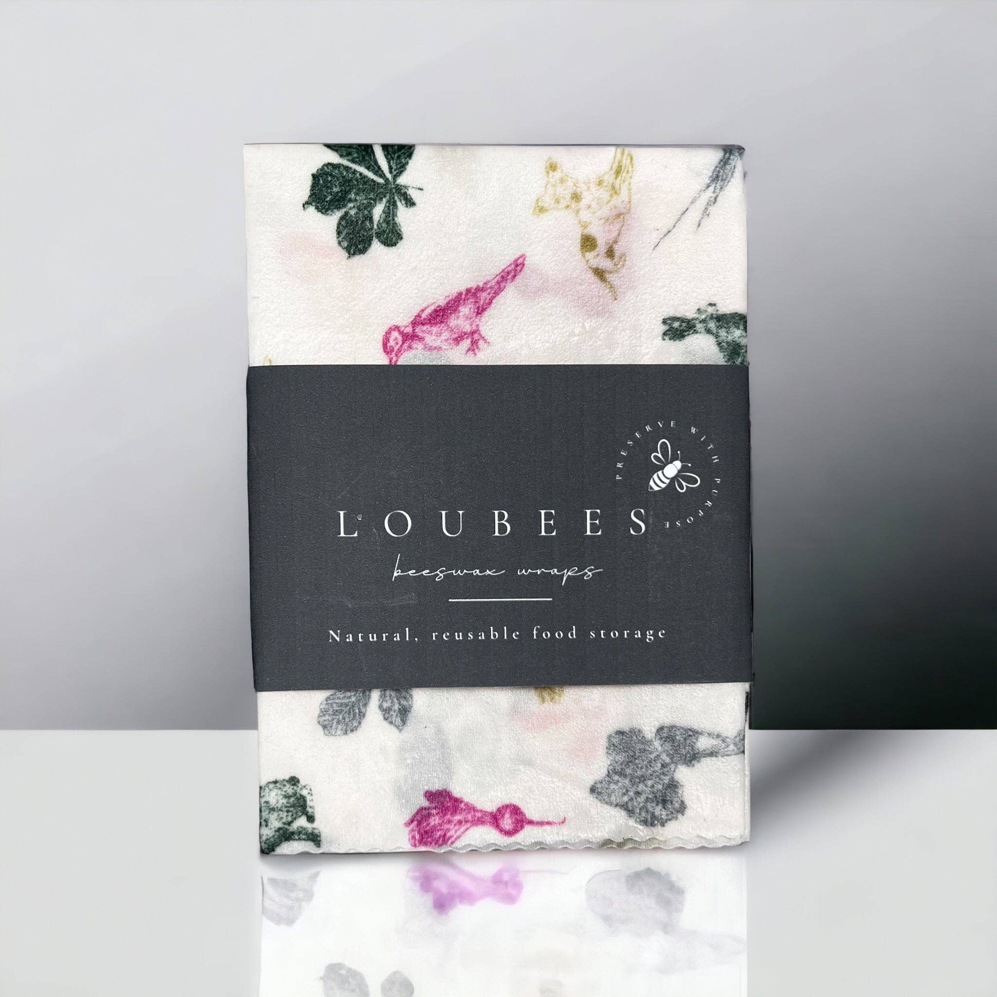 Lou Bees - Wholesale Food Storage Wrap/Bag - Joules Woodland beeswax Wrap0