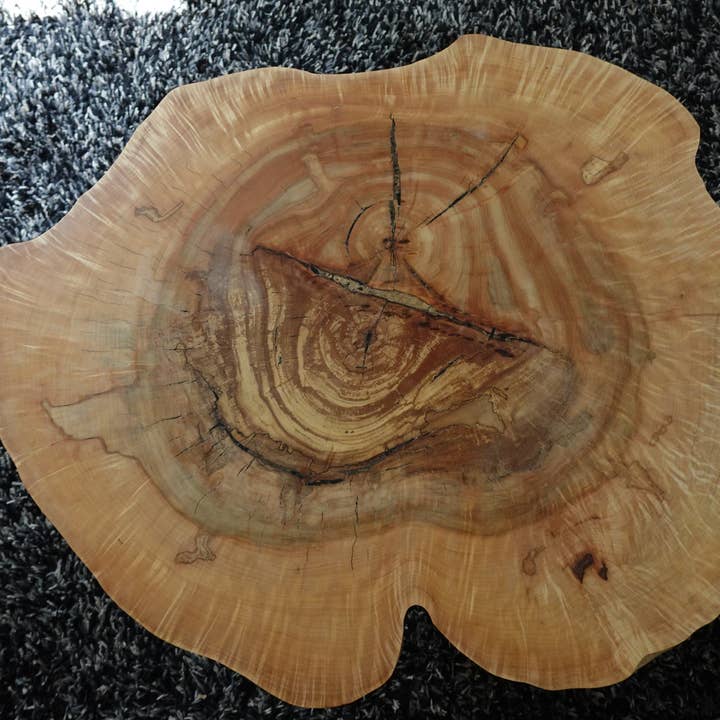 Indiana Maple Cookie Coffee Table for wholesale by The Gant Collective