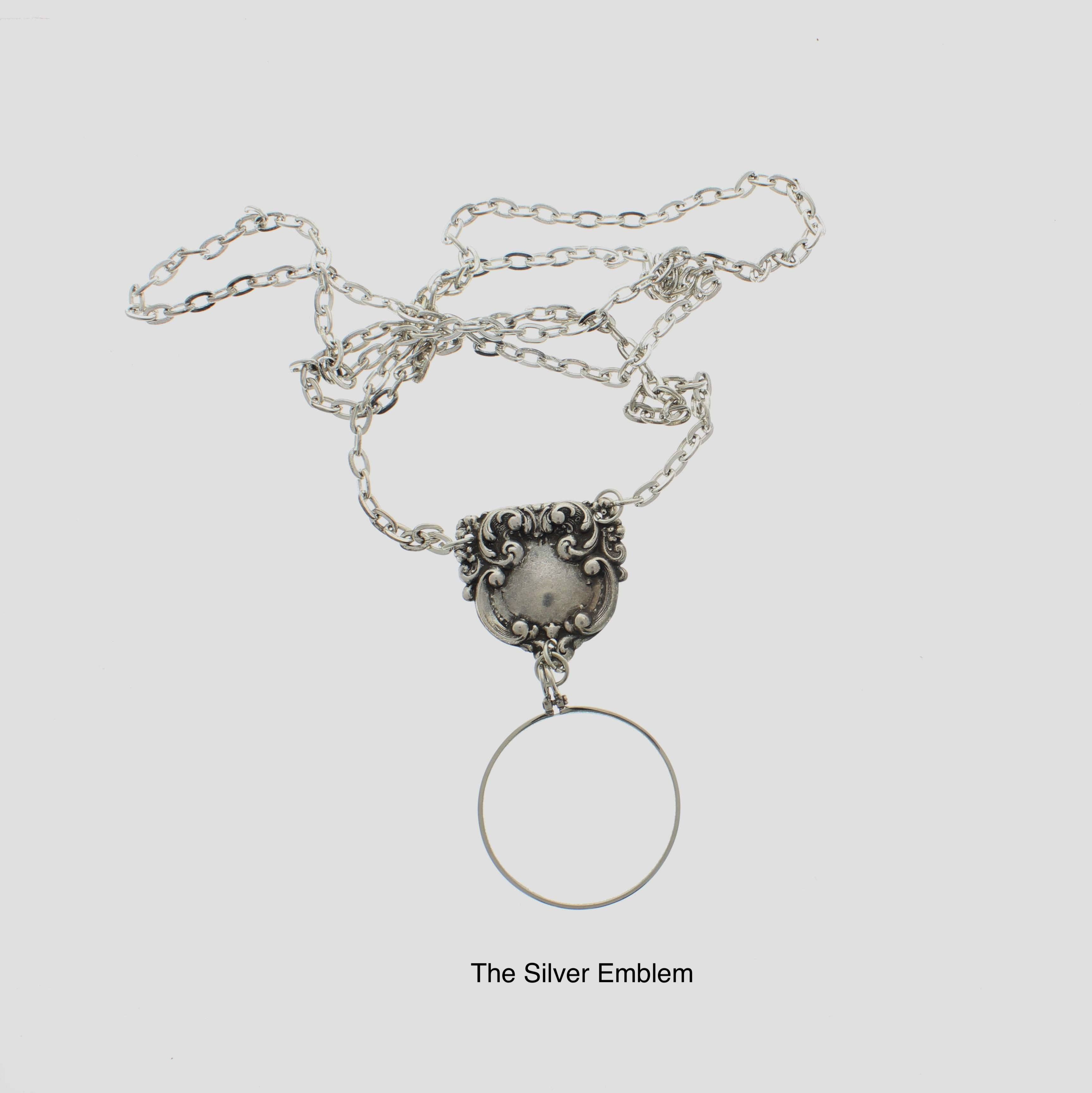 HHH Designs – Colar pingente/pendente por atacado – Colares com Lupa Monóculo Estilo Vitoriano, cada3