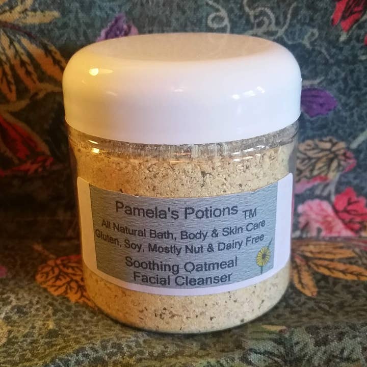 Pamela's Potions All Natural Bath, Body & Skin Care - Wholesale Facial Exfoliant/Scrub - Soothing Oatmeal Facial Scrub0