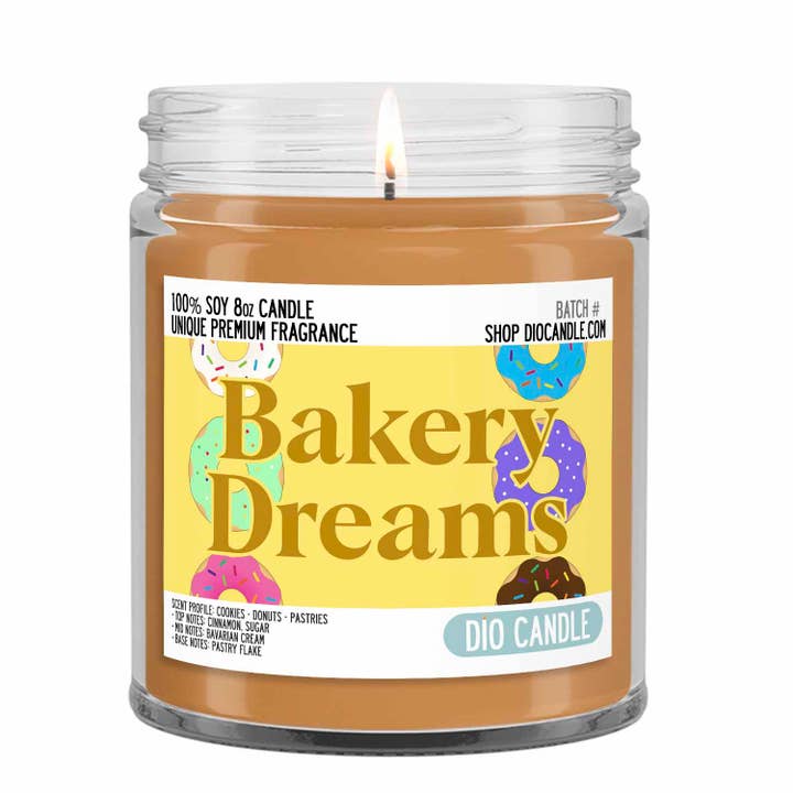 Vela Bakery Dreams para venta al por mayor de Dio Candle Company