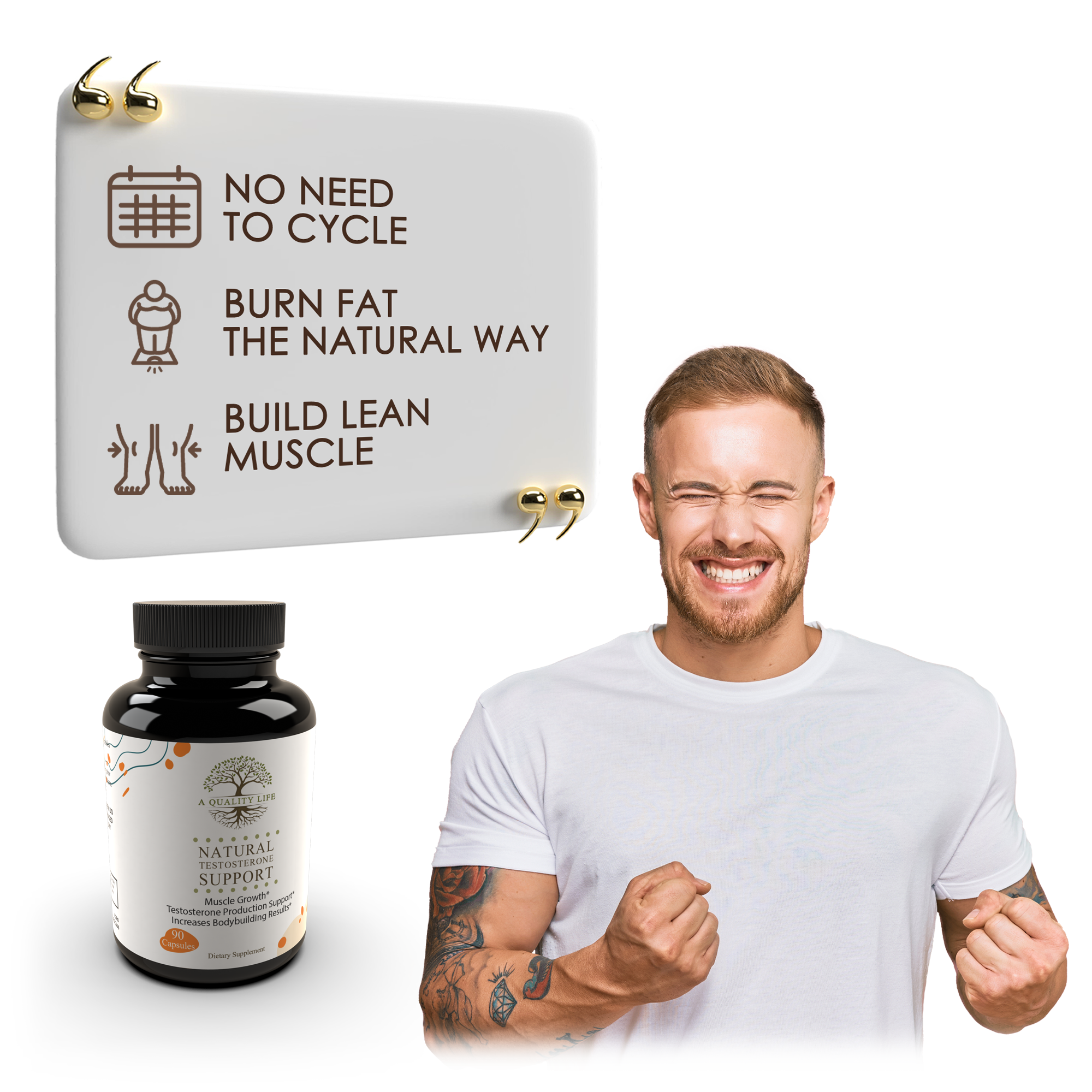 A Quality Life - Wholesale Oral Supplement/Vitamin - Natural Testosterone Support2