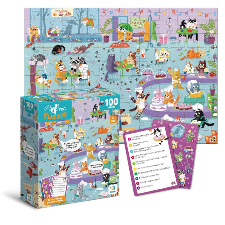 Rompecabezas Interactivo para Niños - Busca y Encuentra Gatito para venta al por mayor de DoDo Brand