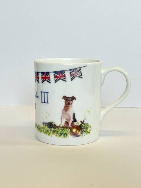 Mustard & Gray Ltd – wholesale Coffee mug – Catch Me If You Can Coronation 250ml Mug - Limited Ed2