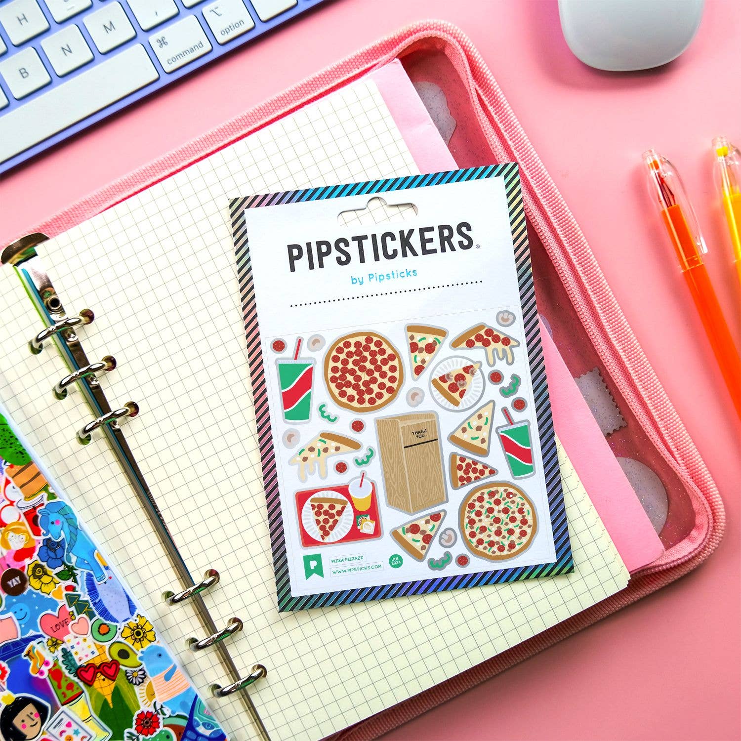 Pipsticks - Vente Autocollant - Pizza Pizzazz5