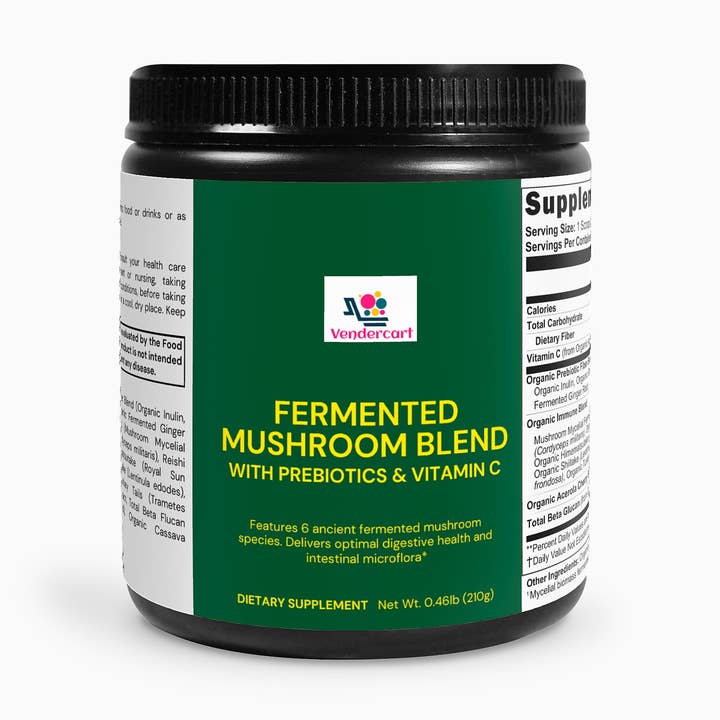 Fermented Mushroom Blend for wholesale by Vendercartllc