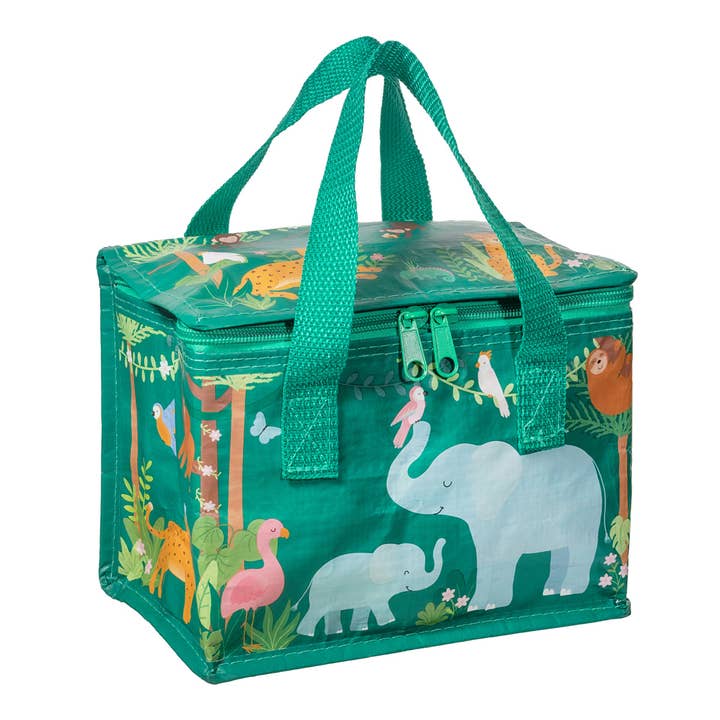 Jungle Friends Lunch Bag for wholesale by Sass & Belle Europe