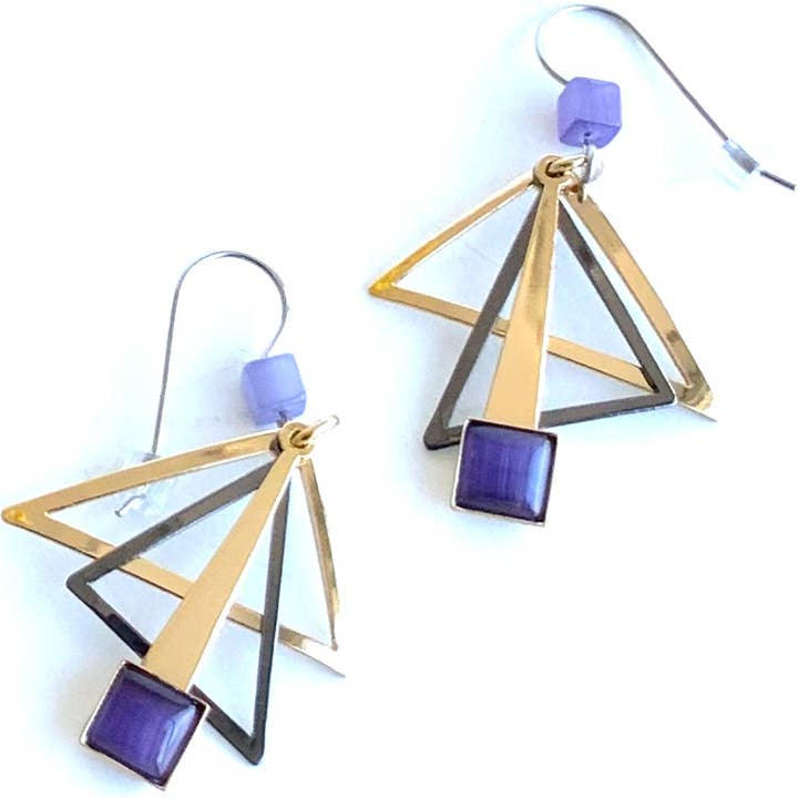 Christophe Poly / Crono Design - Vente Parures de bijoux - Prépack BOUCLES D'OREILLES (DY12P) - 18x Crochets d'Oreilles en Fil & Présentoir Offert22