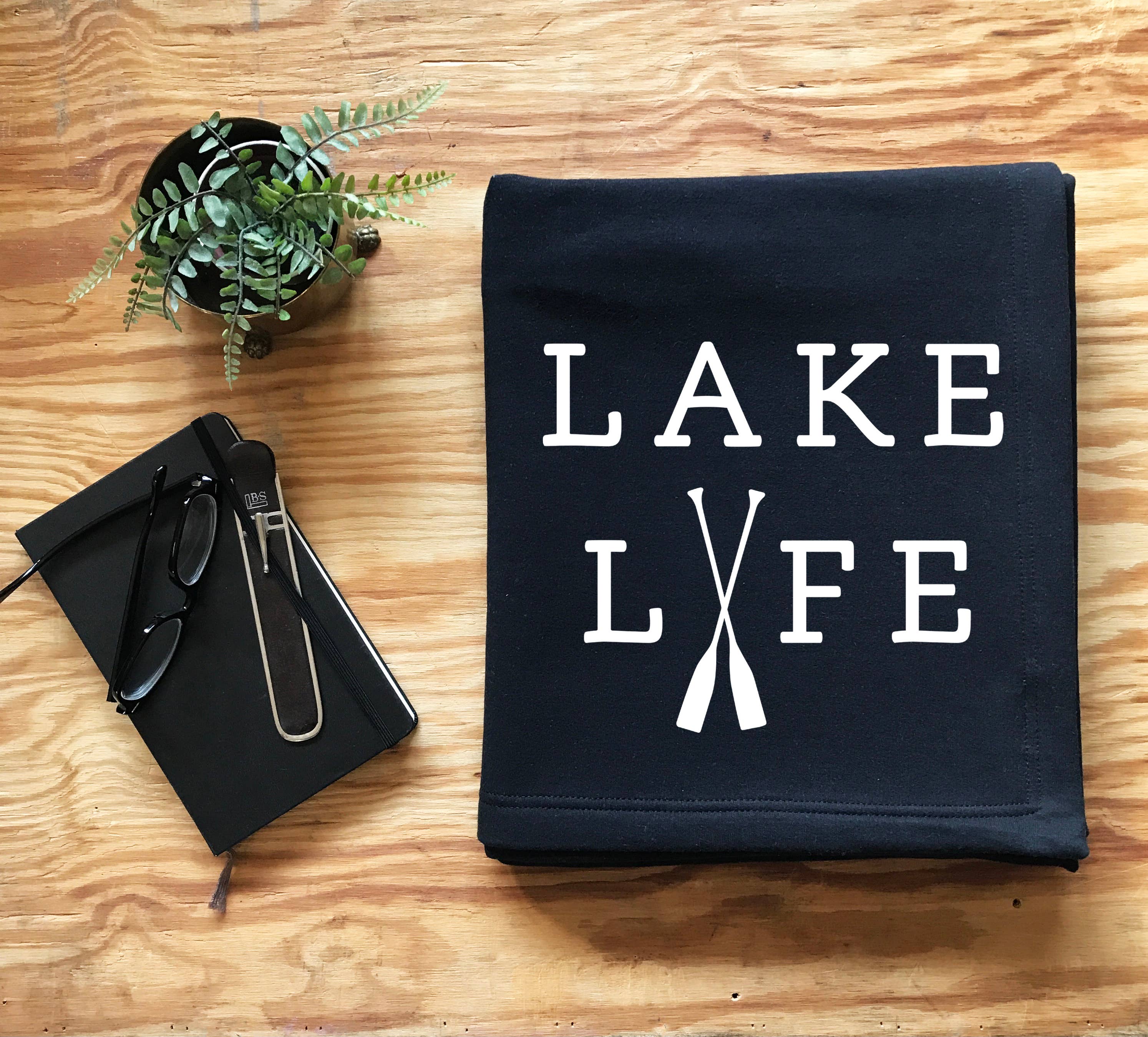 Perfect Day Print Co - Wholesale Picnic Blanket - Lake Life Beach Blanket - Camping Sweatshirt Blanket6