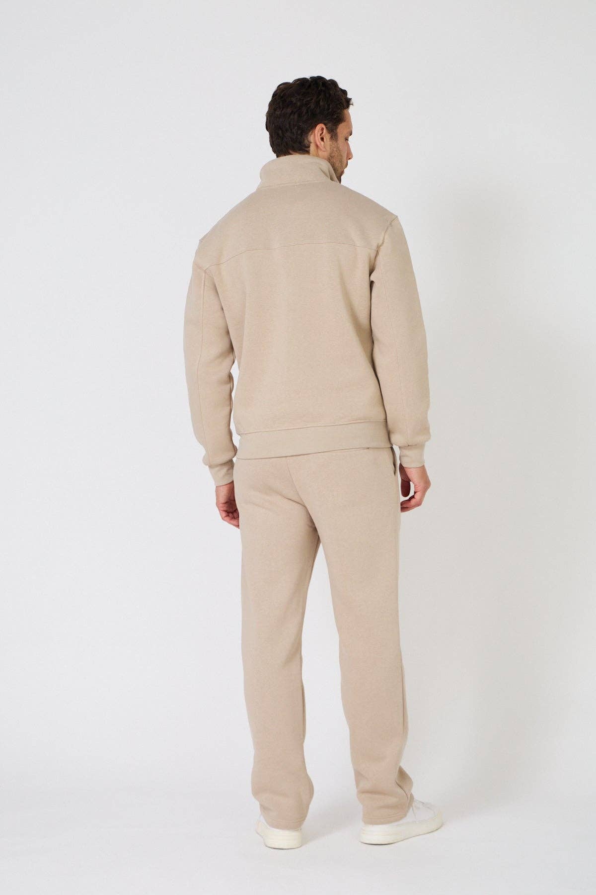 TOP MONDAY - Wholesale Tracksuit - Men's - Oversized Half-Zip Sweatshirt2