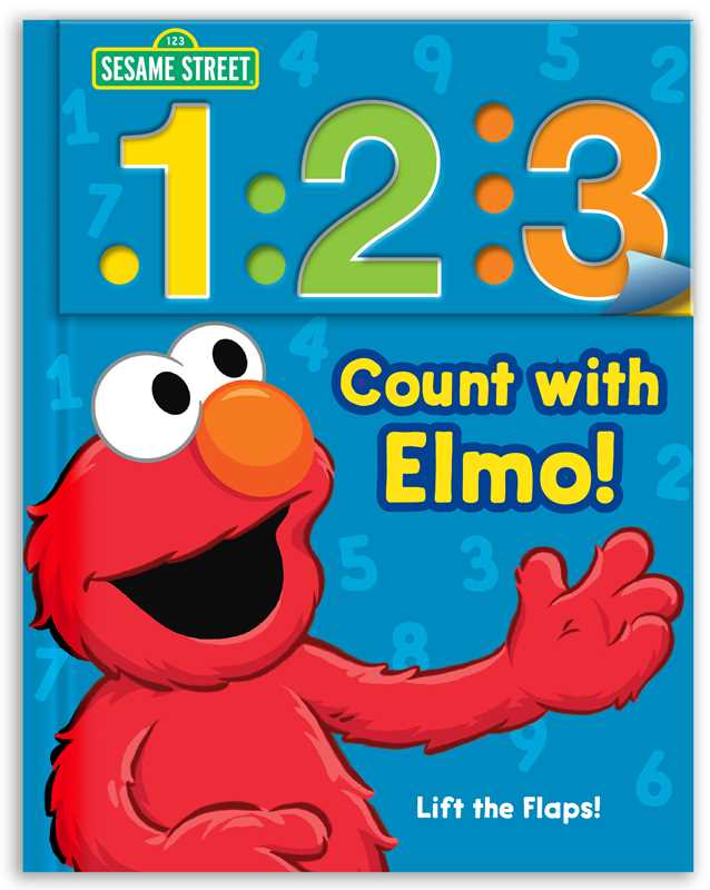 Simon & Schuster - Wholesale Preschool Book (3-5) - Sesame Street: 1 2 3 Count with Elmo! by Sesame Street0