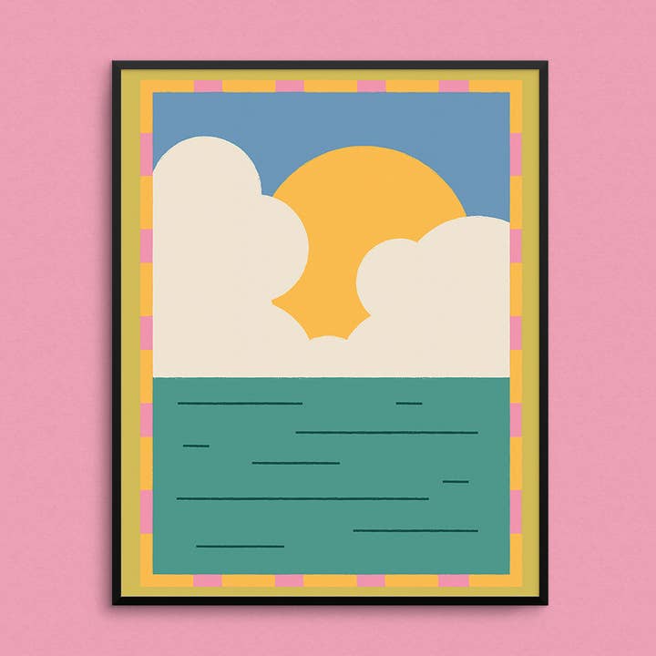 Lámina de arte Daydream para venta al por mayor de Mad Love Creative Co.