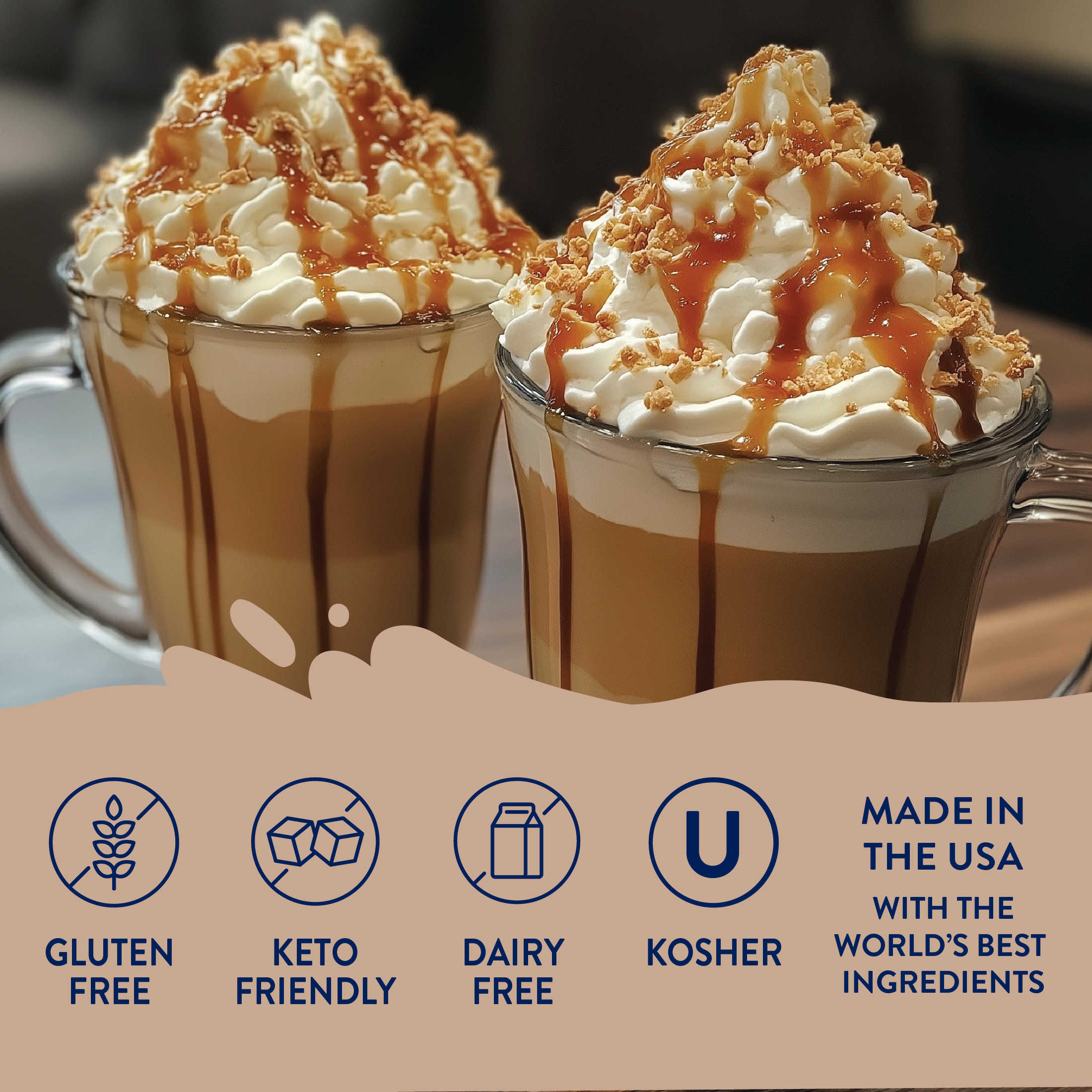 Jordan's Skinny Mixes - Wholesale Flavored Syrup - Sugar Free Butter Toffee Syrup4