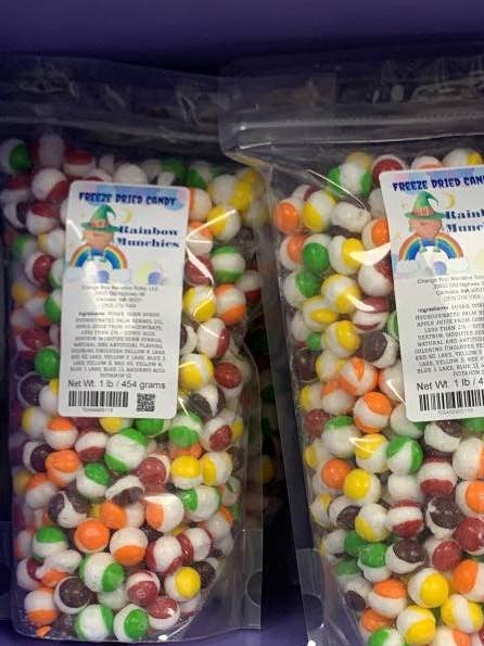 Rainbow Munchies- 1 lb for wholesale by Freeze Dried Candy Factory Outlet