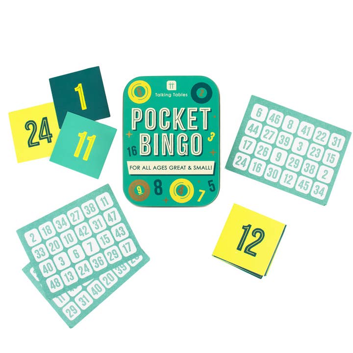 Talking Tables USA - Wholesale Card Game - Fun in a Tin Travel Games | Stocking Stuffer | Card Game |