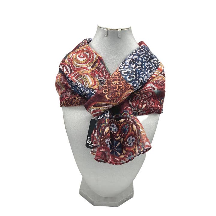 Suie Valentini srl - Wholesale Scarf - Women's - Scarf, Brand Coveri Collection, art. 2520071