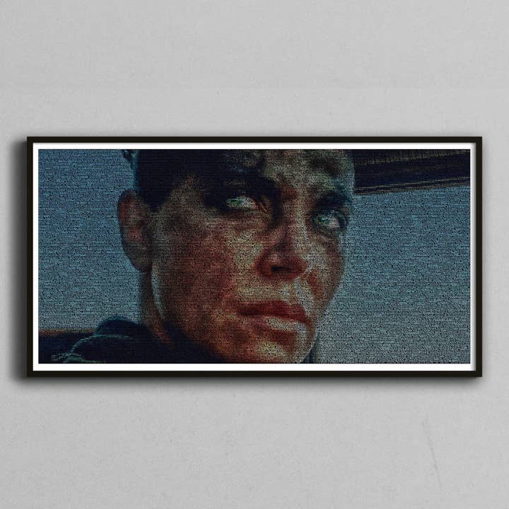 Robotic Ewe – wholesale Art print – Mad Max: Fury Road - Screenplay Art Print - Furiosa Portrait