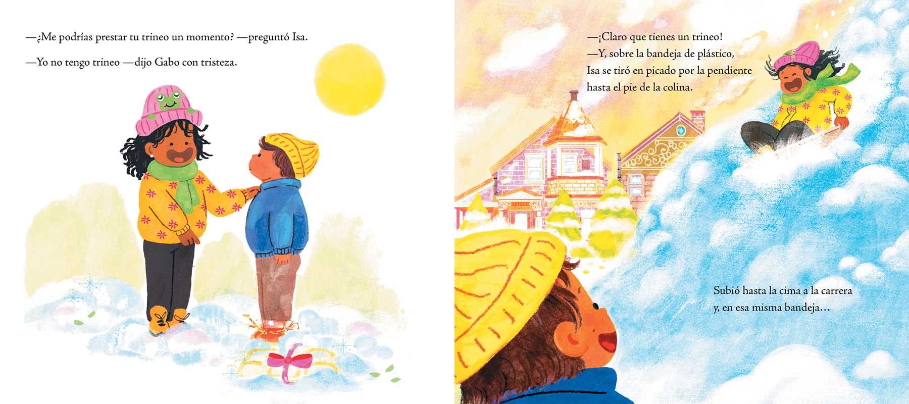 Simon & Schuster - Wholesale Preschool Book (3-5) - Un trineo para Gabo (A Sled for Gabo) by Emma Otheguy3