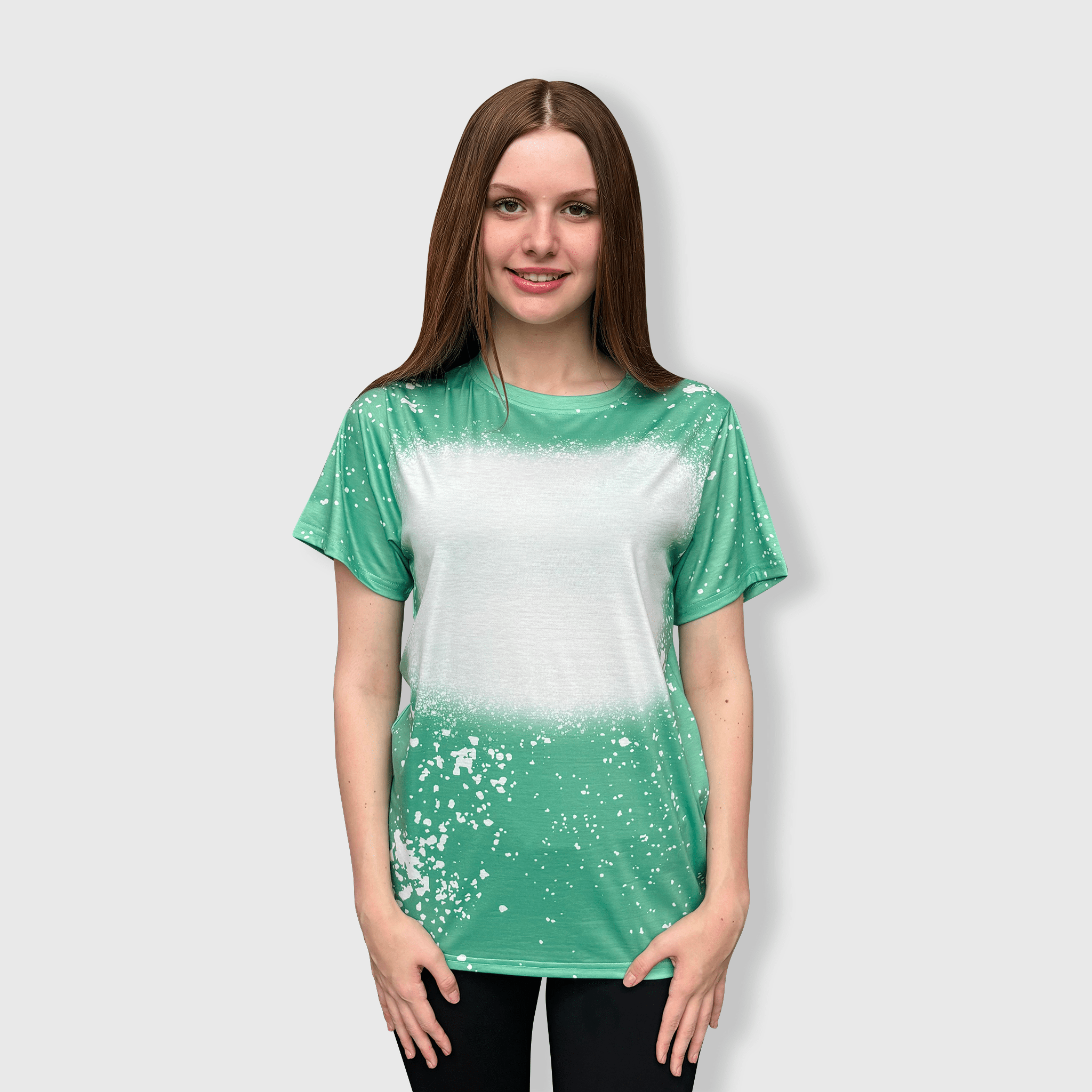 ILTEX Apparel - Wholesale T-Shirt - Women's - FAUX Bleached Tees - Adult2