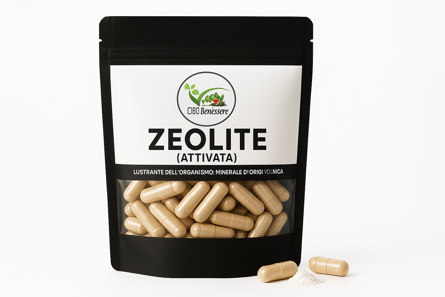 Cibobenessere – wholesale Oralt tillskott/Vitamin – Aktiverad Zeolit Bio Kapslar1