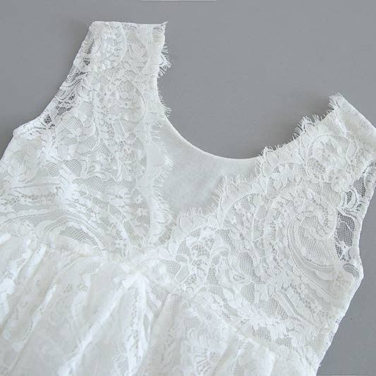 Nicolette's Couture - Wholesale Dress - Kids - The Ophelia Dress - White3