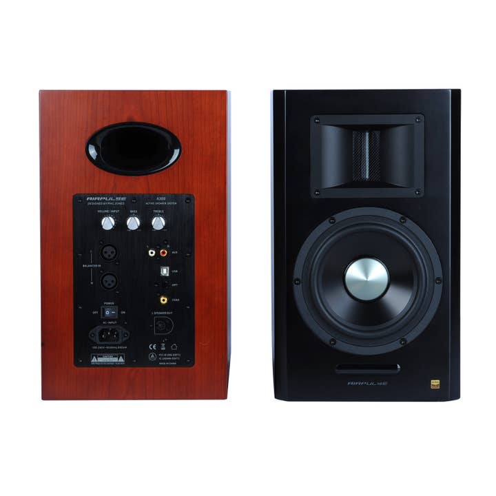 Sixale - Wholesale Speakers - AirPulse A300 Hi-Res Audio Certified Active Speaker System – Pair1