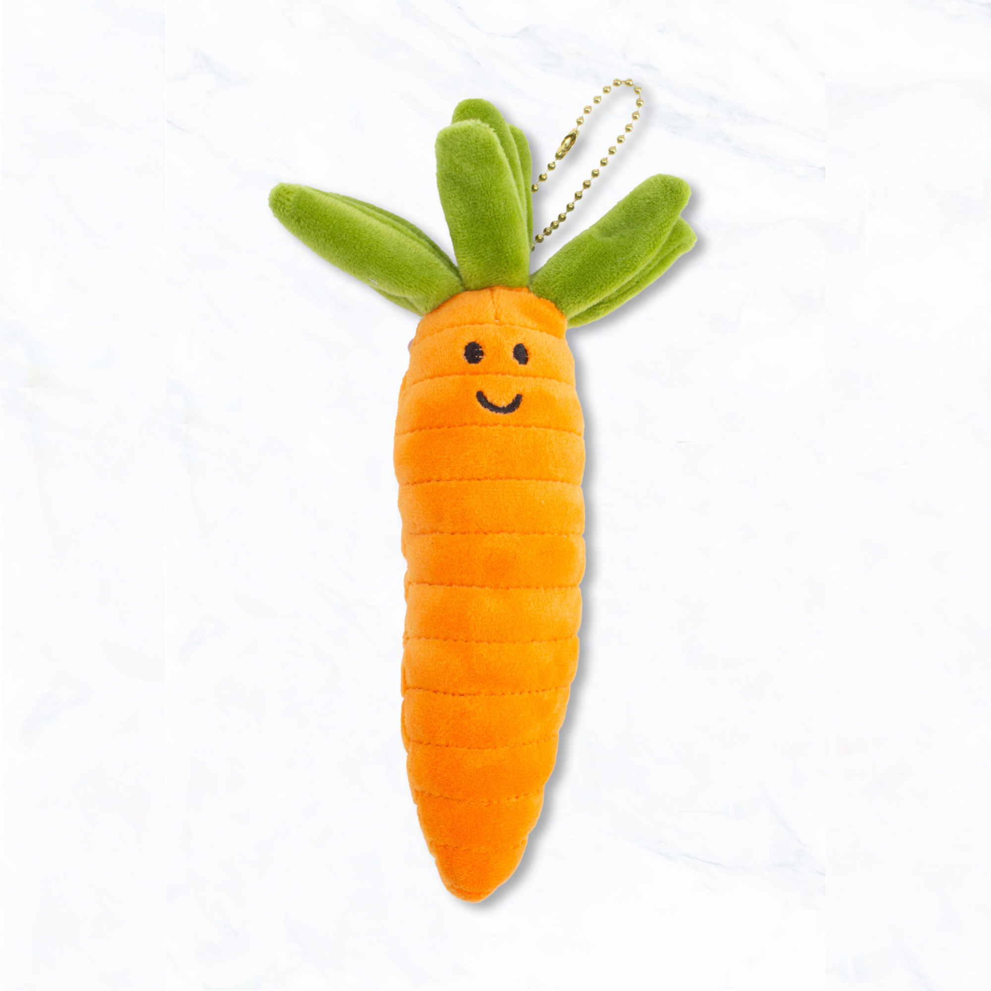 Suzie Q USA - Wholesale Keychain - Women's - Cute Carrot Plush Keychain0