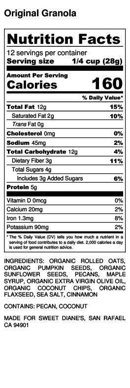 Sweet Diane's - Wholesale Granola - All Natural Original Recipe Granola - OUR BEST SELLER3