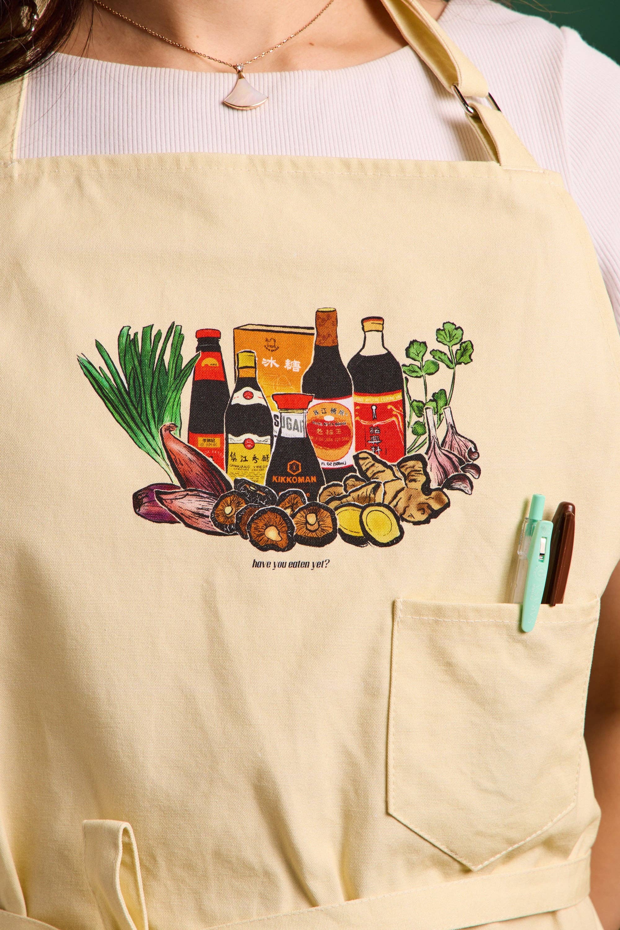 Menmin Made - Wholesale Apron - Asian Sauces Apron1