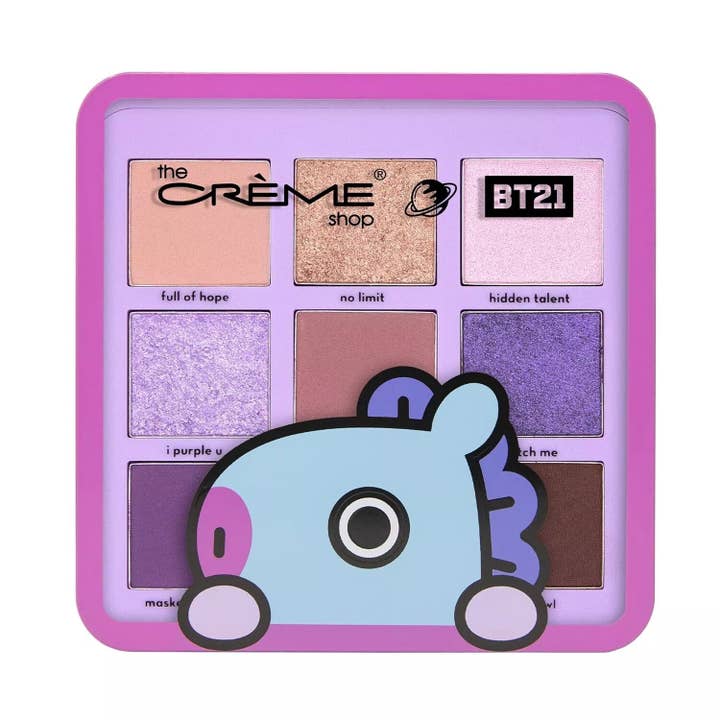 KJ Beauty and Health - Wholesale Eyeshadow Palette - The Crème Shop - BT21 Eyeshadow Palette2