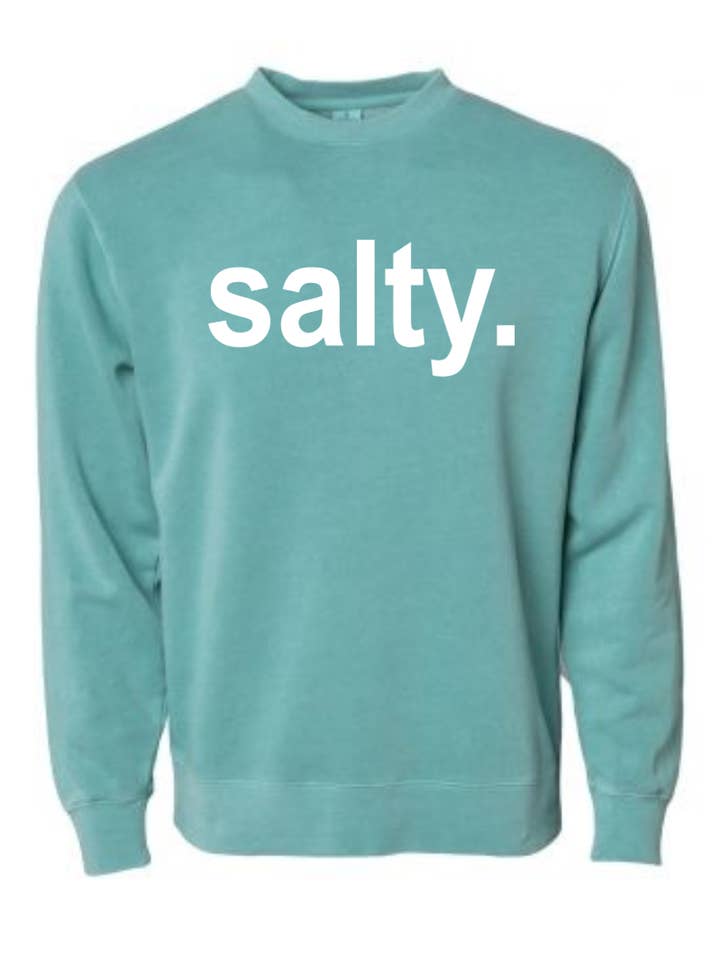 Pigmentgefärbter Rundhalsausschnitt für den Großhandel von salty.