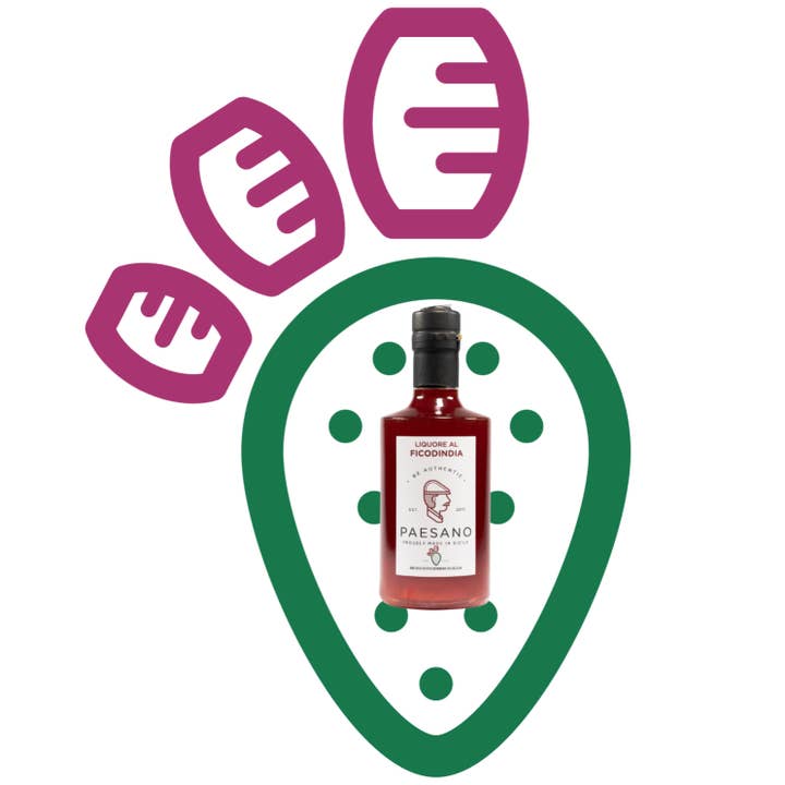 Paesano Srl - Vente Liqueur - Liqueur de figue de Barbarie sicilienne (22°)