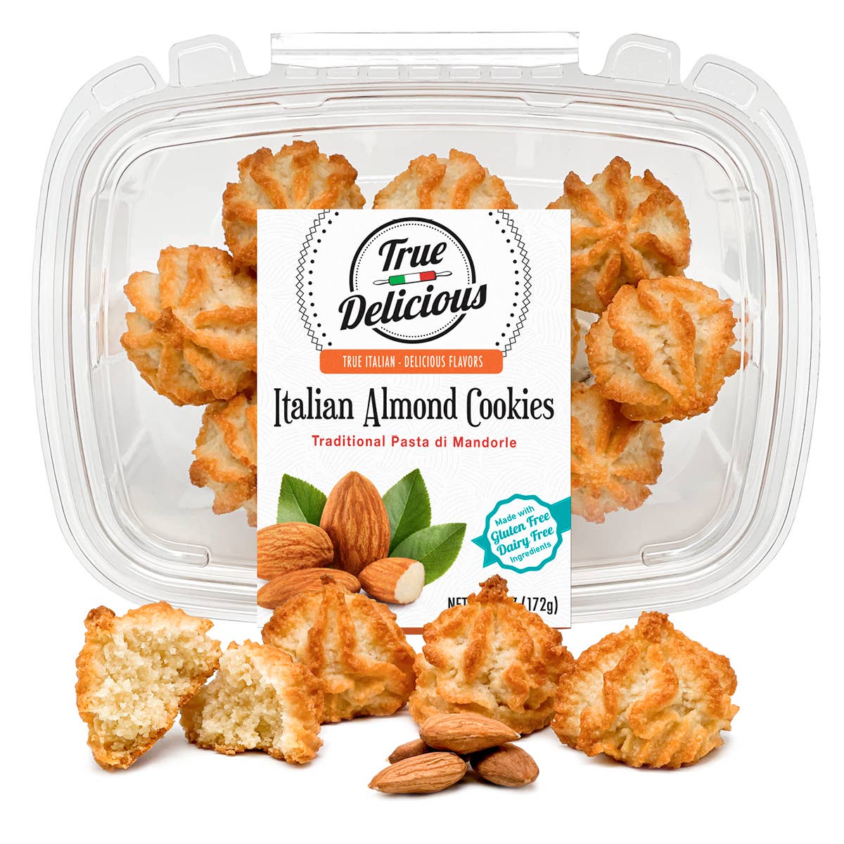 True Delicious - Wholesale Cookie - Italian Almond Cookies - Traditional Pasta di Mandorle1