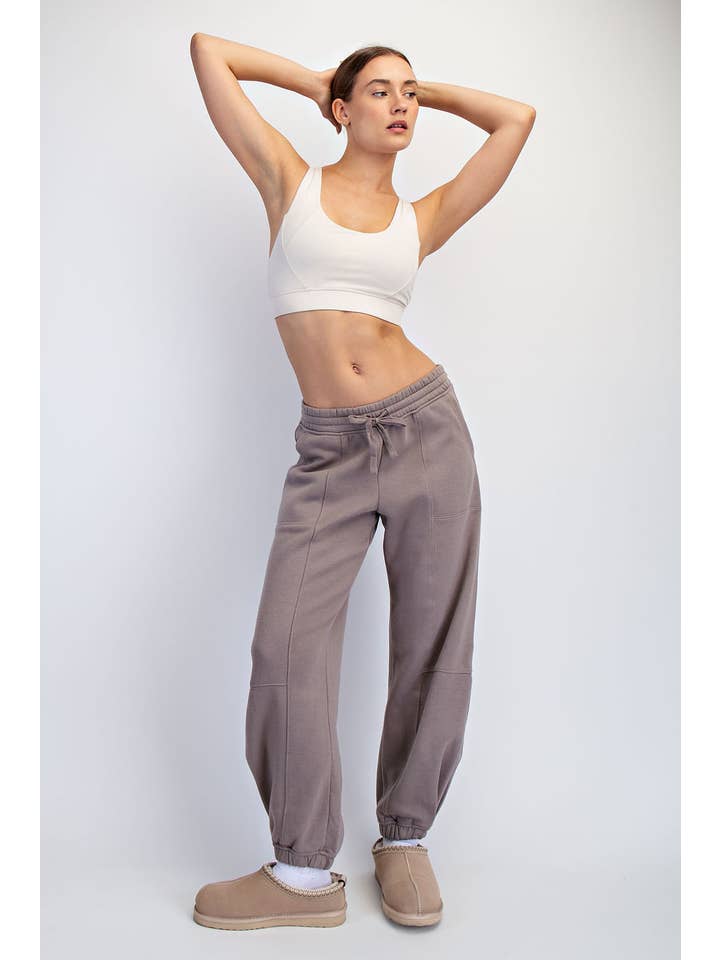 Rae Mode - Wholesale Athletic Pants - Women's - FLEECE COCOON JOGGER SWEATPANTS32